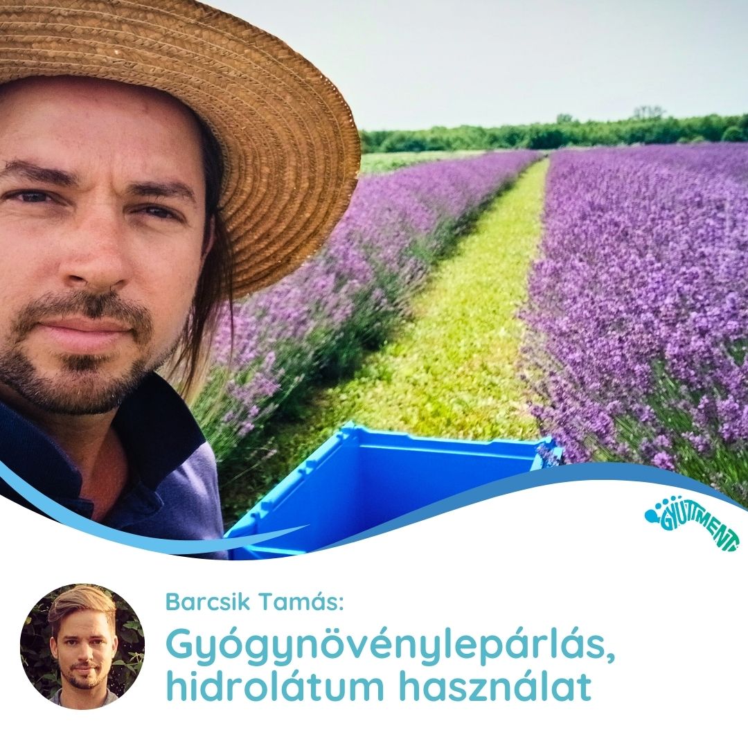 Barcsik Tamás: Gyógynövénylepárlás, hidrolátum használat