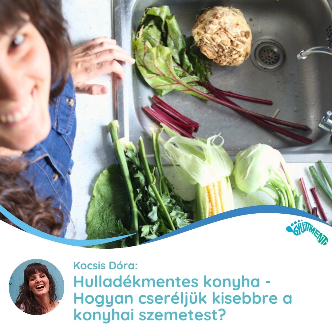 Kocsis Dóra: Hulladékmentes konyha - Hogyan cseréljük kisebbre a konyhai szemetest?