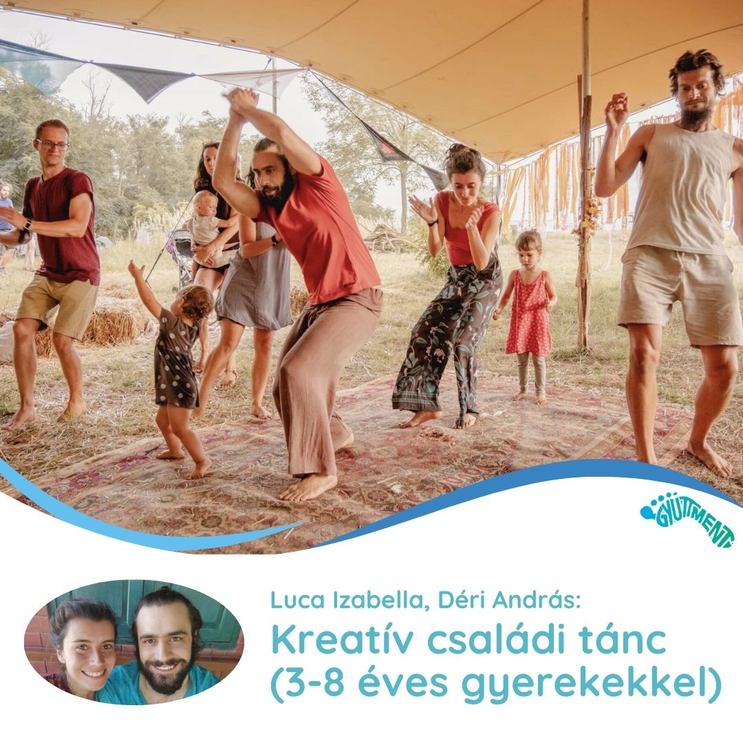 Luca Izabella, Déri András: Kreatív családi tánc (3-8 éves gyerekekkel)