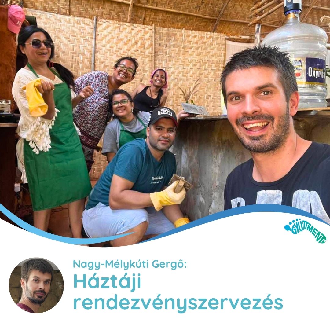 Nagy-Mélykúti Gergő: Háztáji rendezvényszervezés