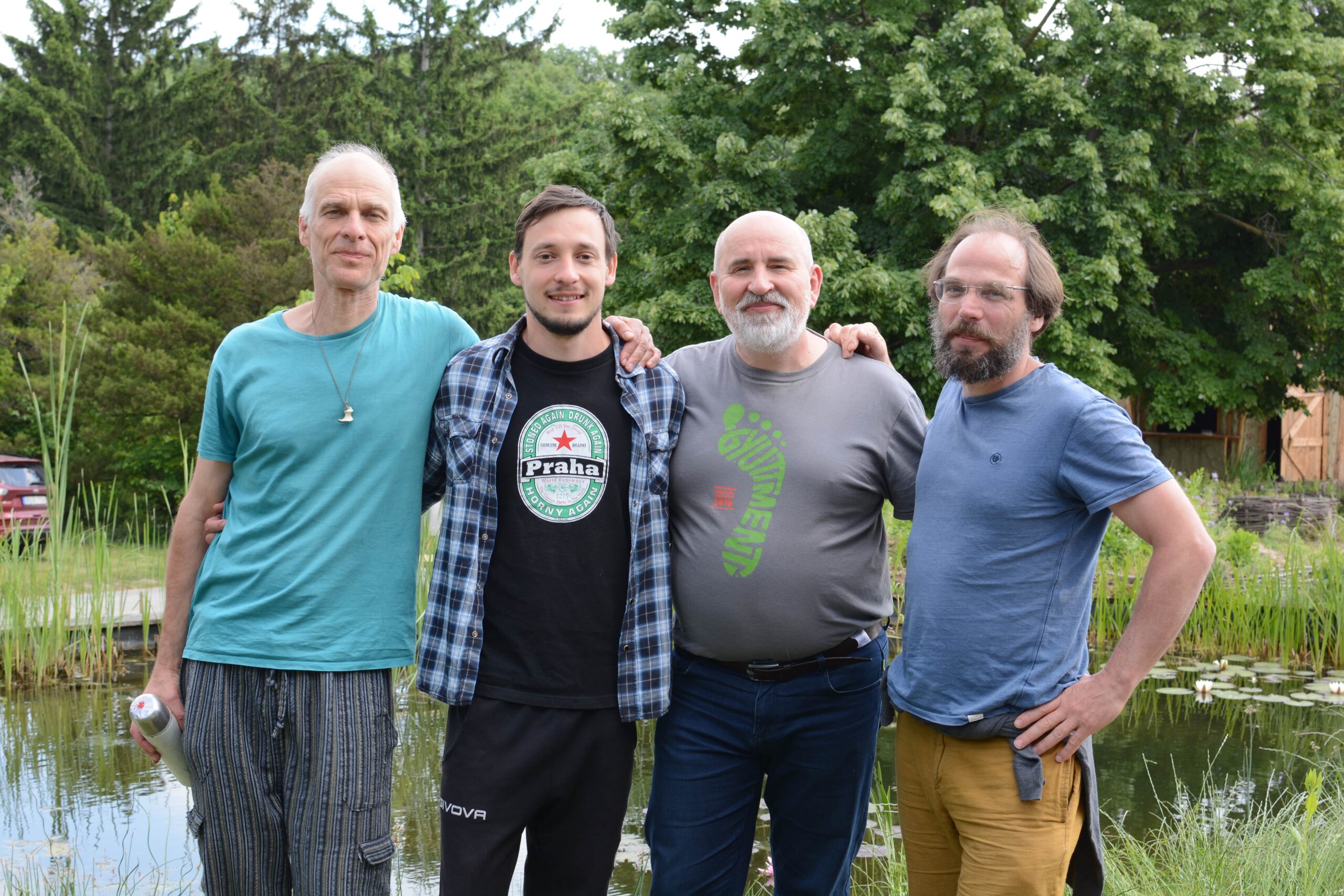 Tizsima, Kecsó, Pabló, András: Közösségi udvar nyitó előadás