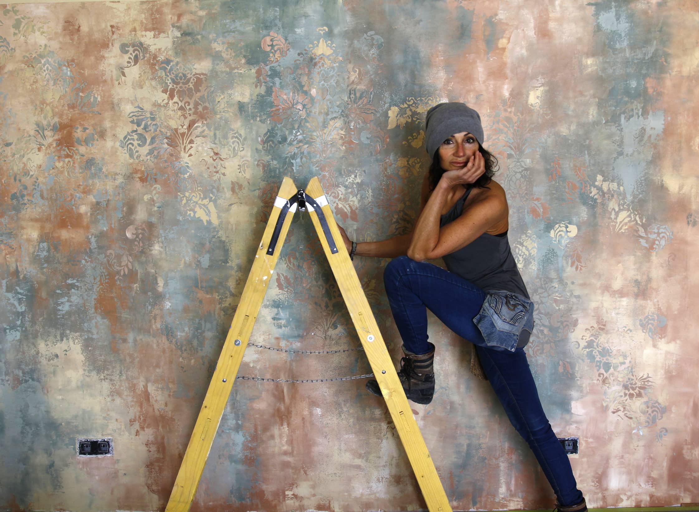 Magyar Erika: Kreatív dekorfalfestő workshop