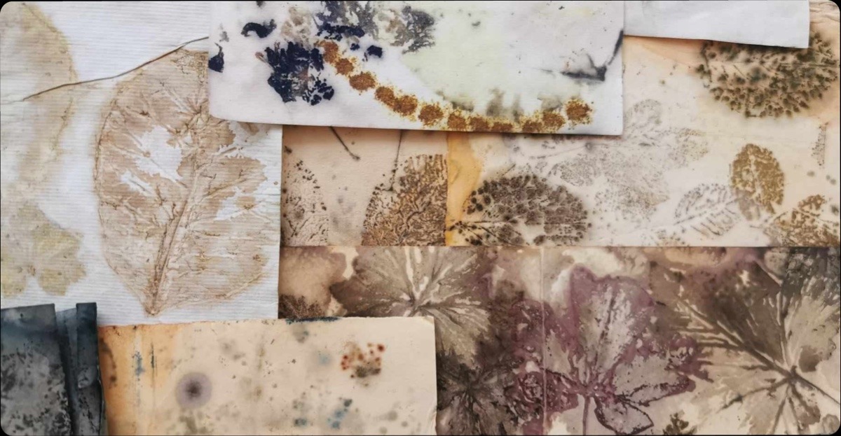 Csetneki Petra / Pantherstuff Ecoprint: Ecoprint workshop